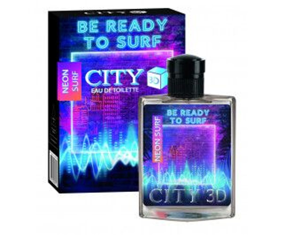 CITY 3D Neon Surf
