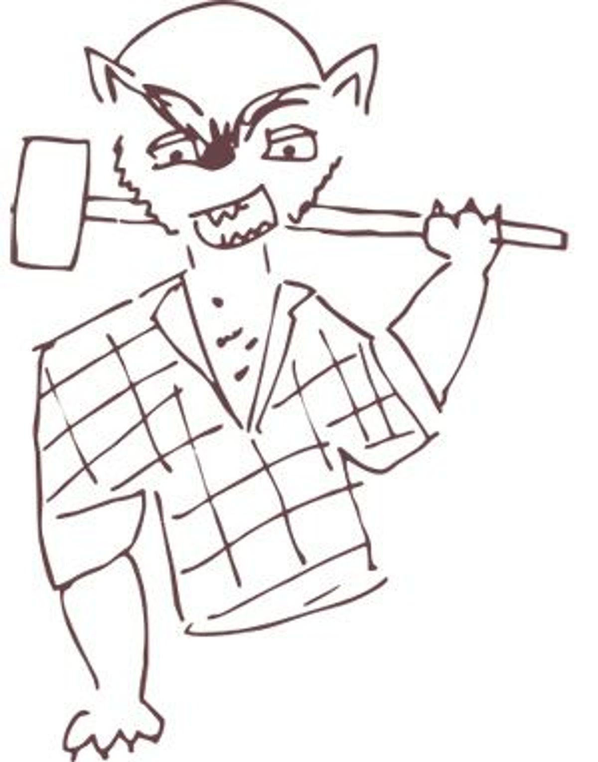 Werewolf Lumberjack