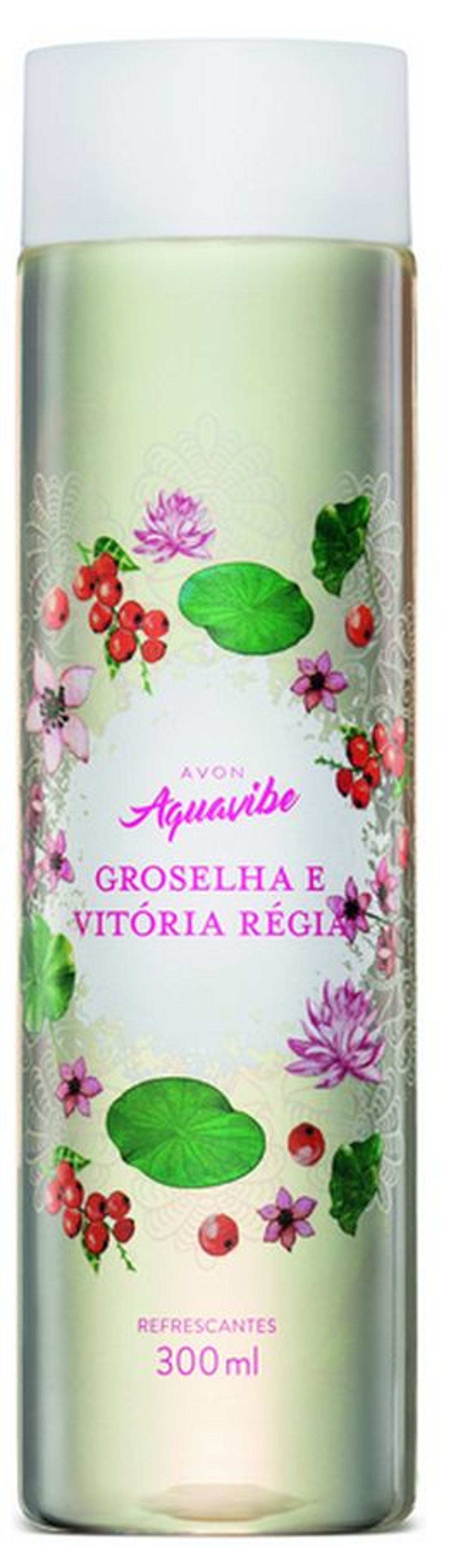 Groselha e Vitória Régia