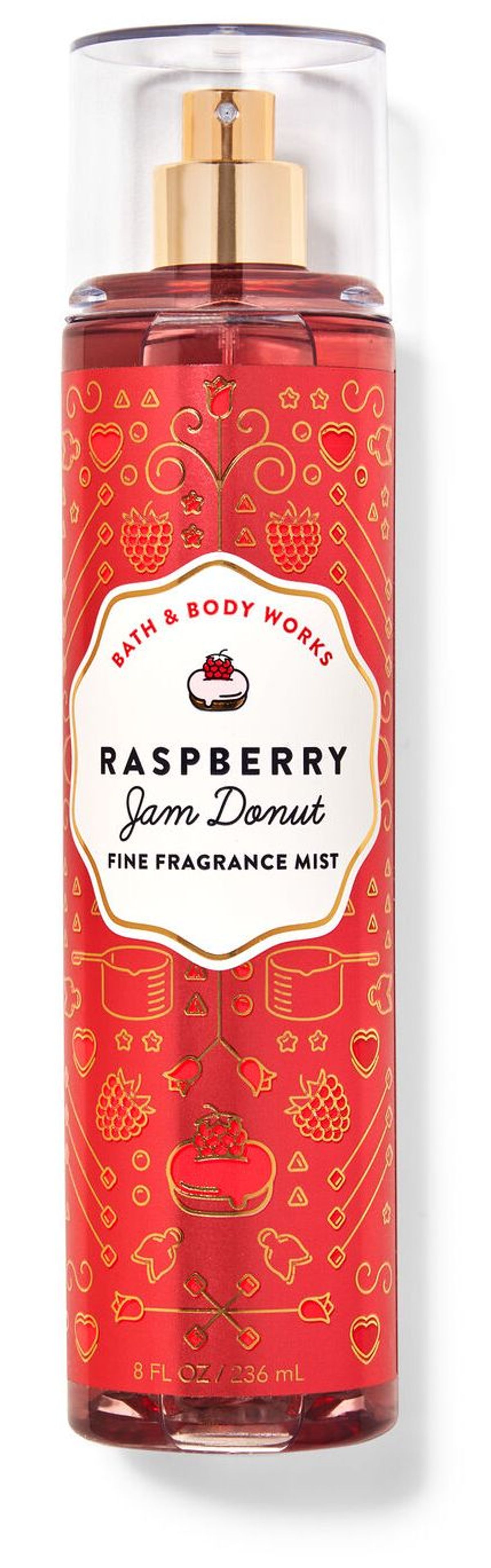 Raspberry Jam Donut