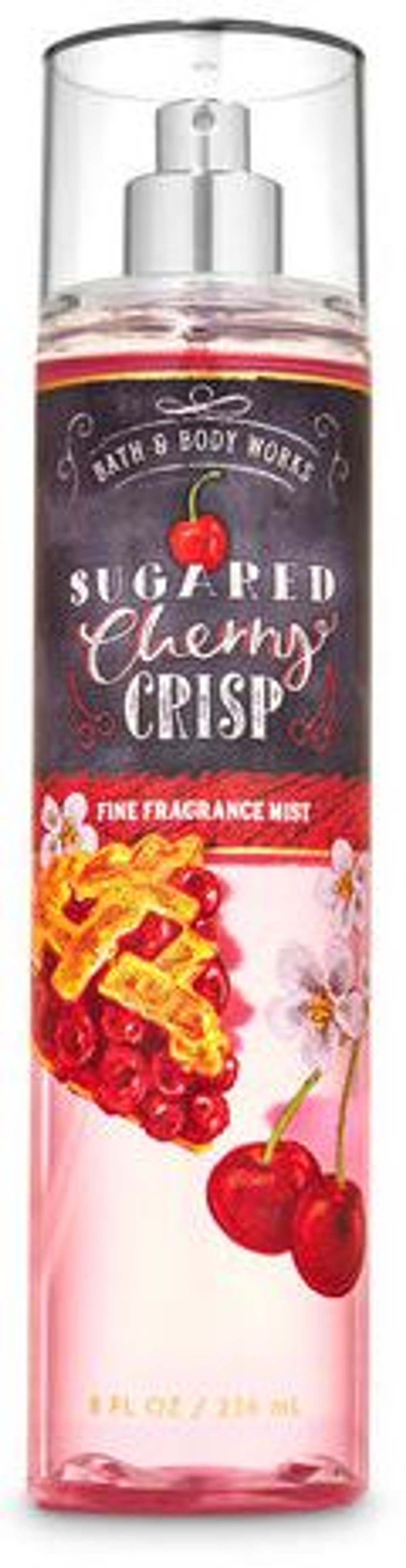 Sugared Cherry Crisp