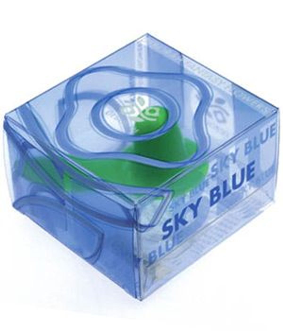 Fantasy Flowers Sky Blue