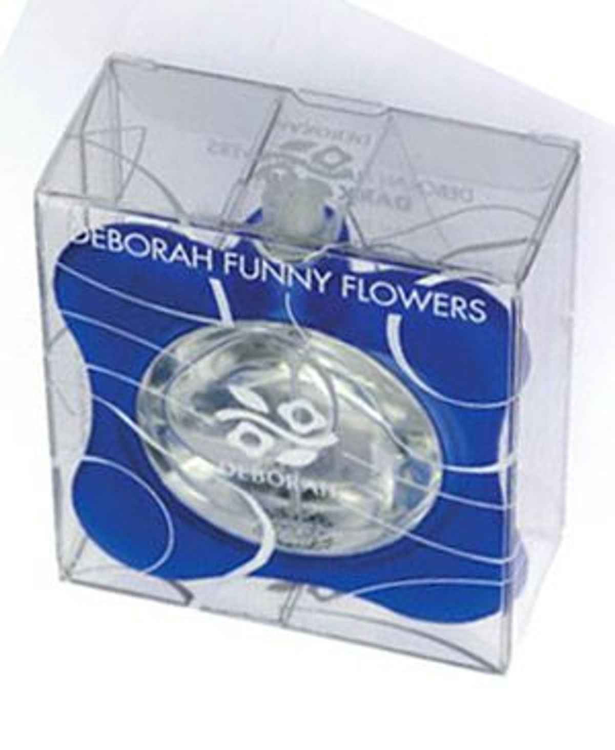 Funny Flowers Dark Blue