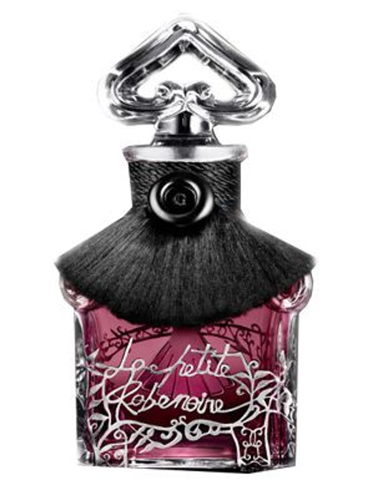 La Petite Robe Noire Flacon Baccarat et Dentelle d'Argent