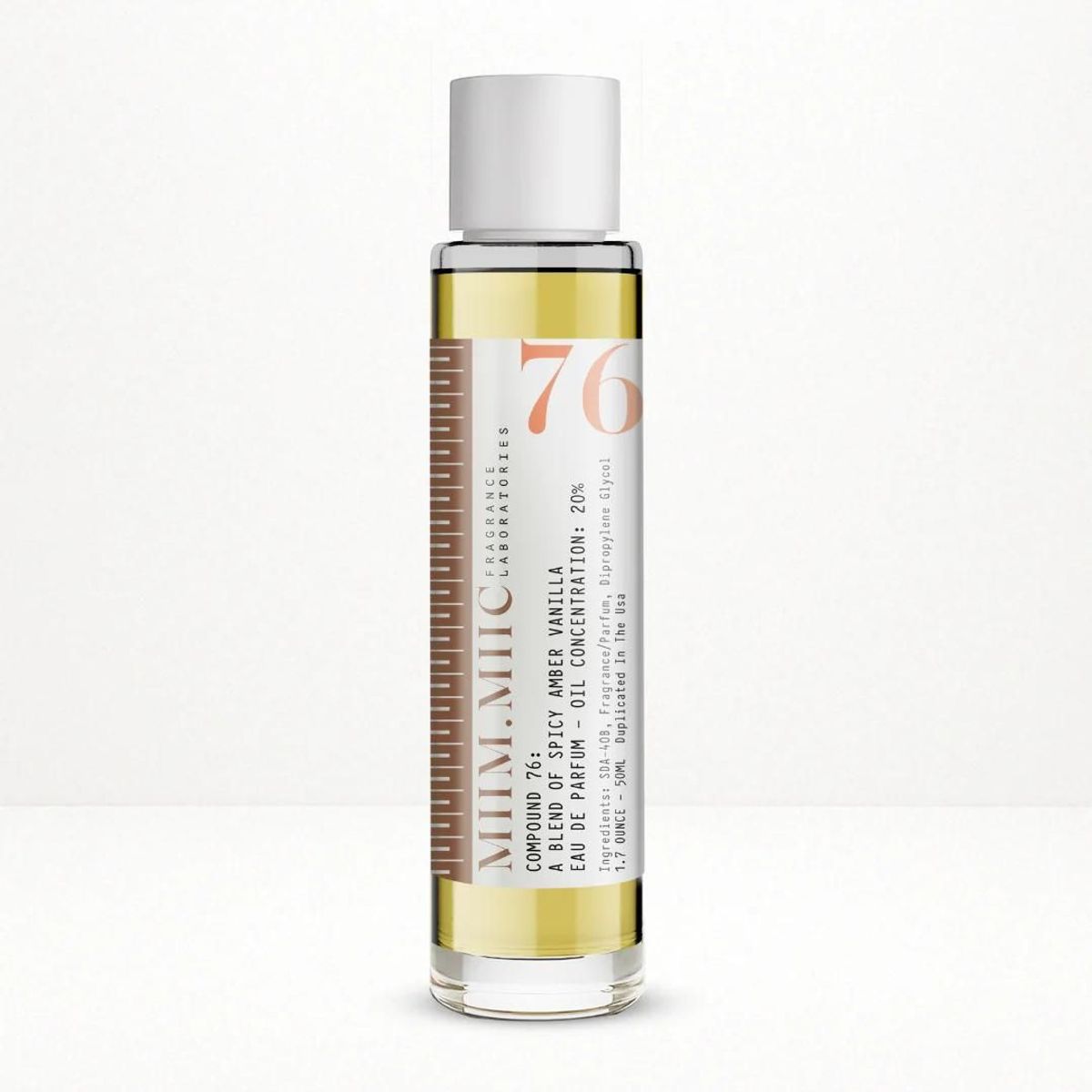 No 76 Spicy Amber Vanilla