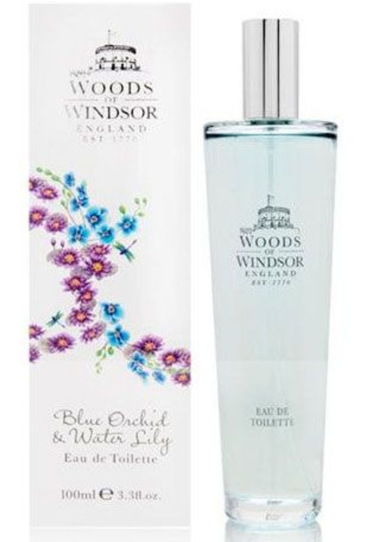 Blue Orchid & Water Lily