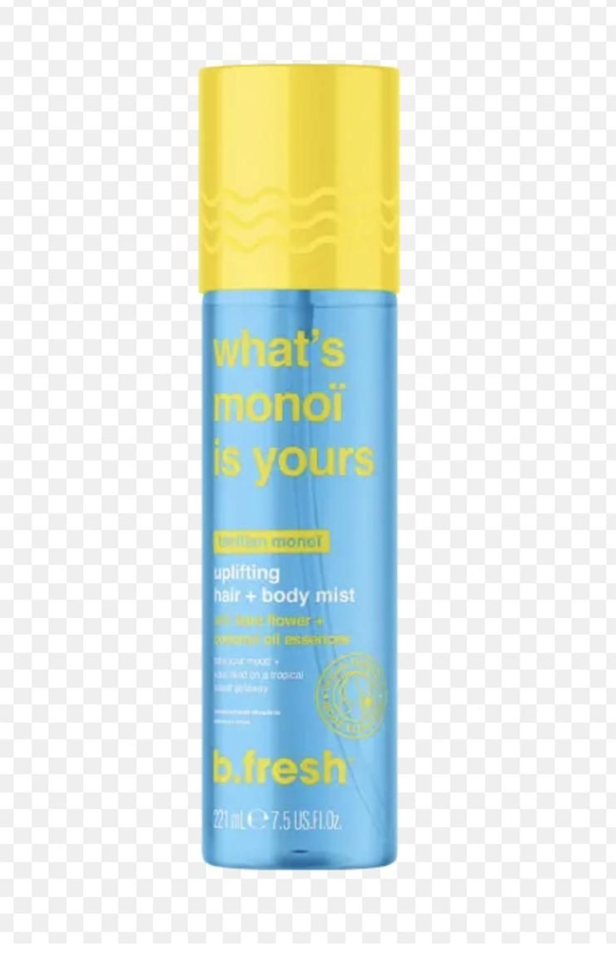what's monoï is yours uplifting hair + body mist