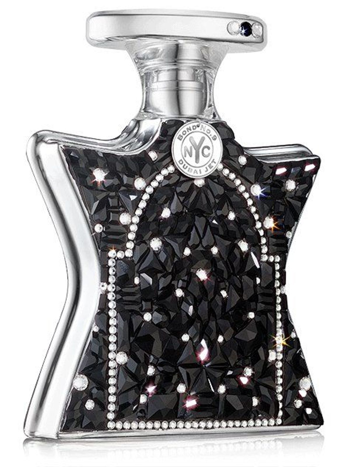 Dubai Diamond Collection In Jet & Crystal