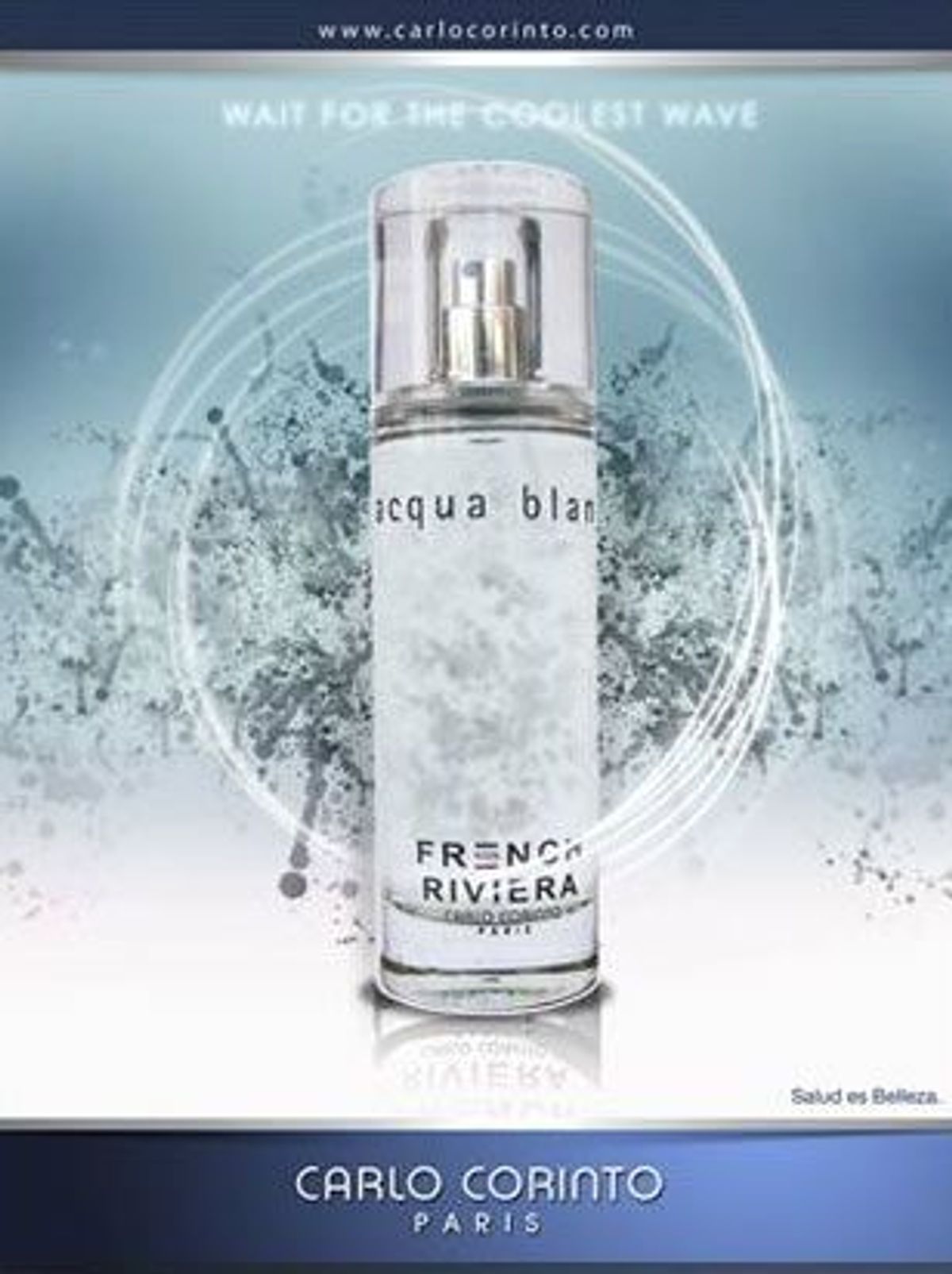 French Riviera Aqua Blanc