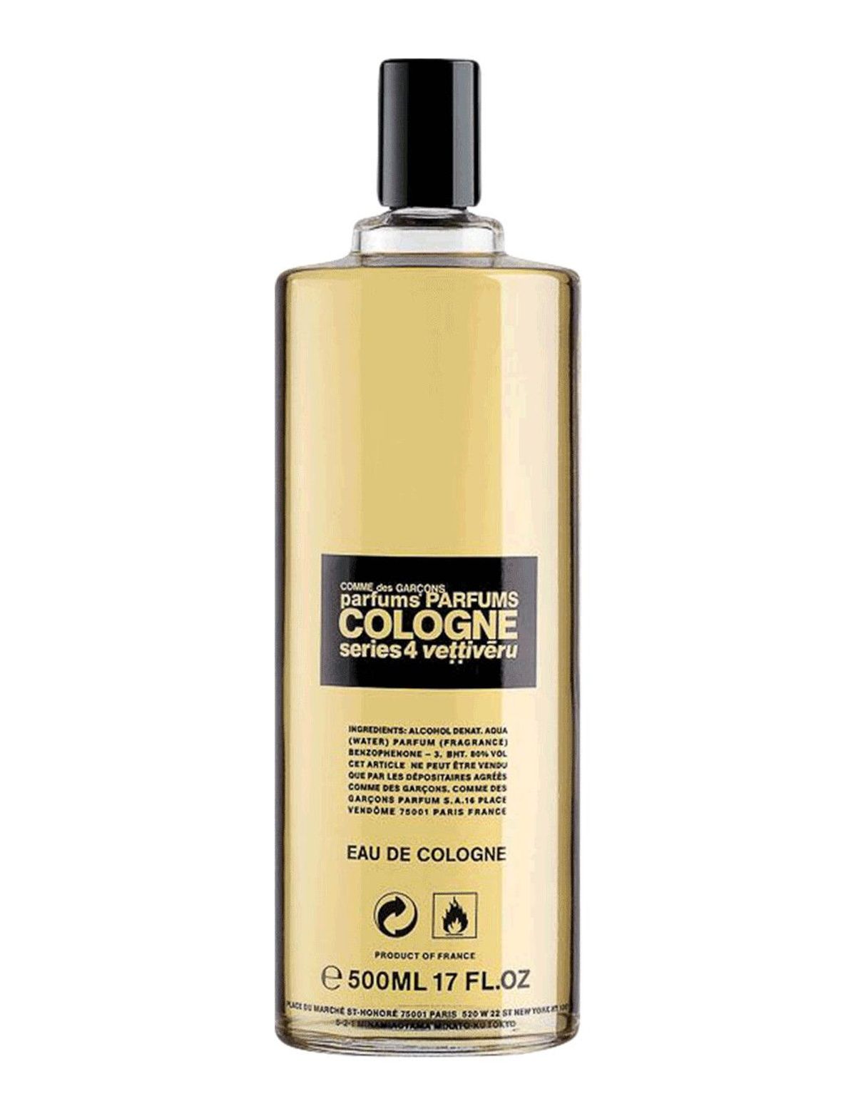 Comme Des Garcons Series 4 Cologne : Vettiveru