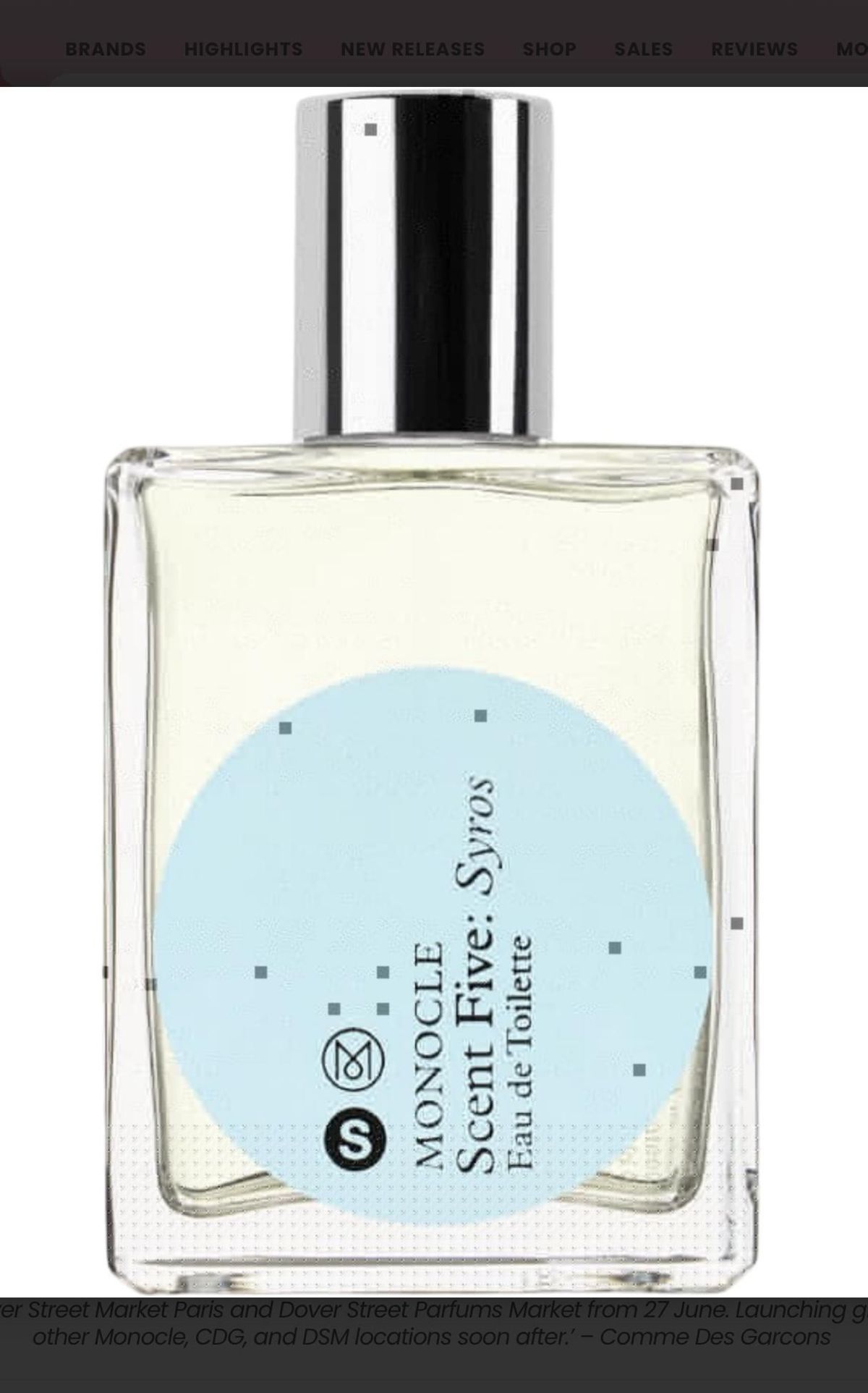 Monocle Scent Five: Syros