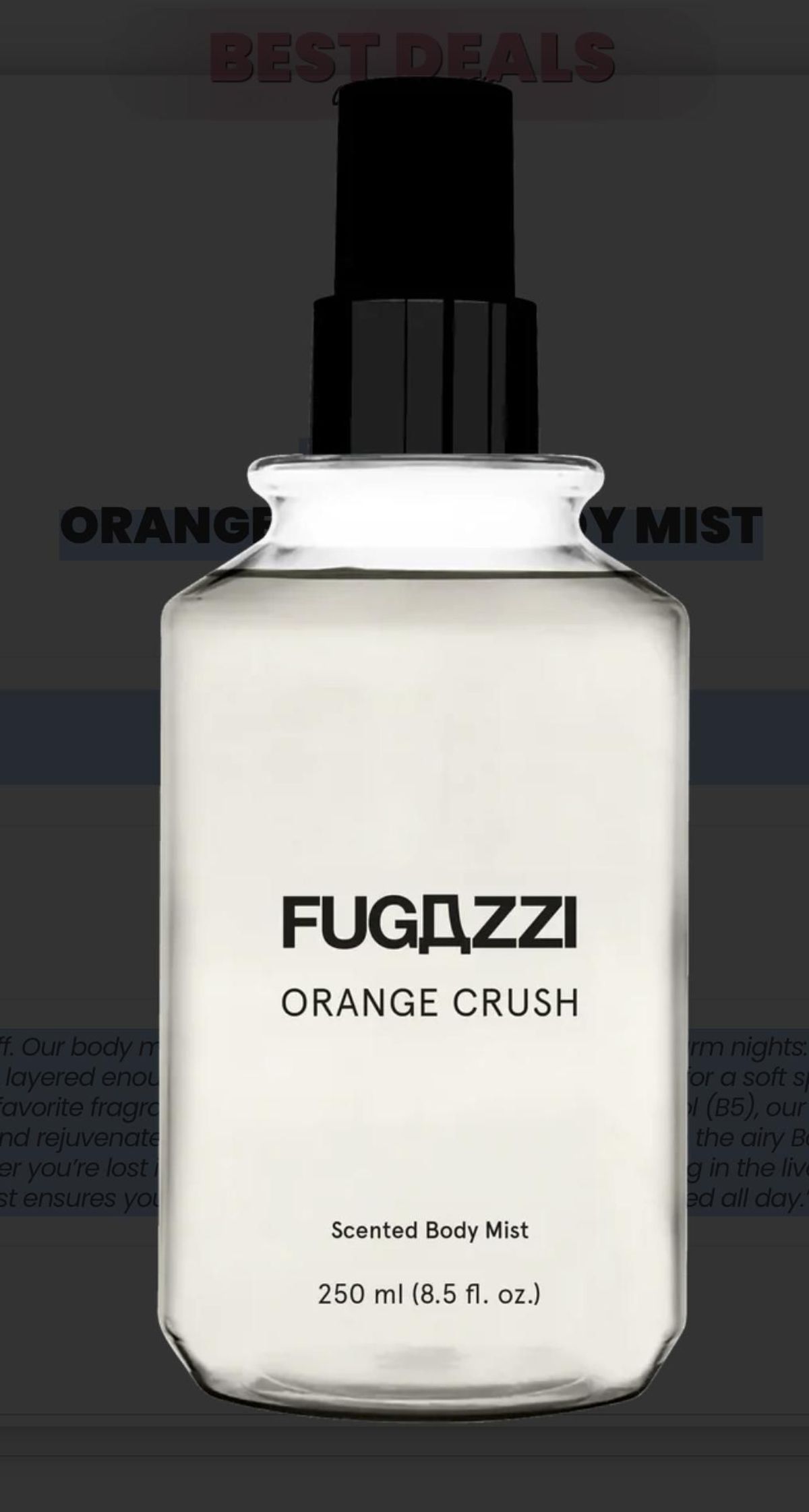 Orange Crush Body Mist