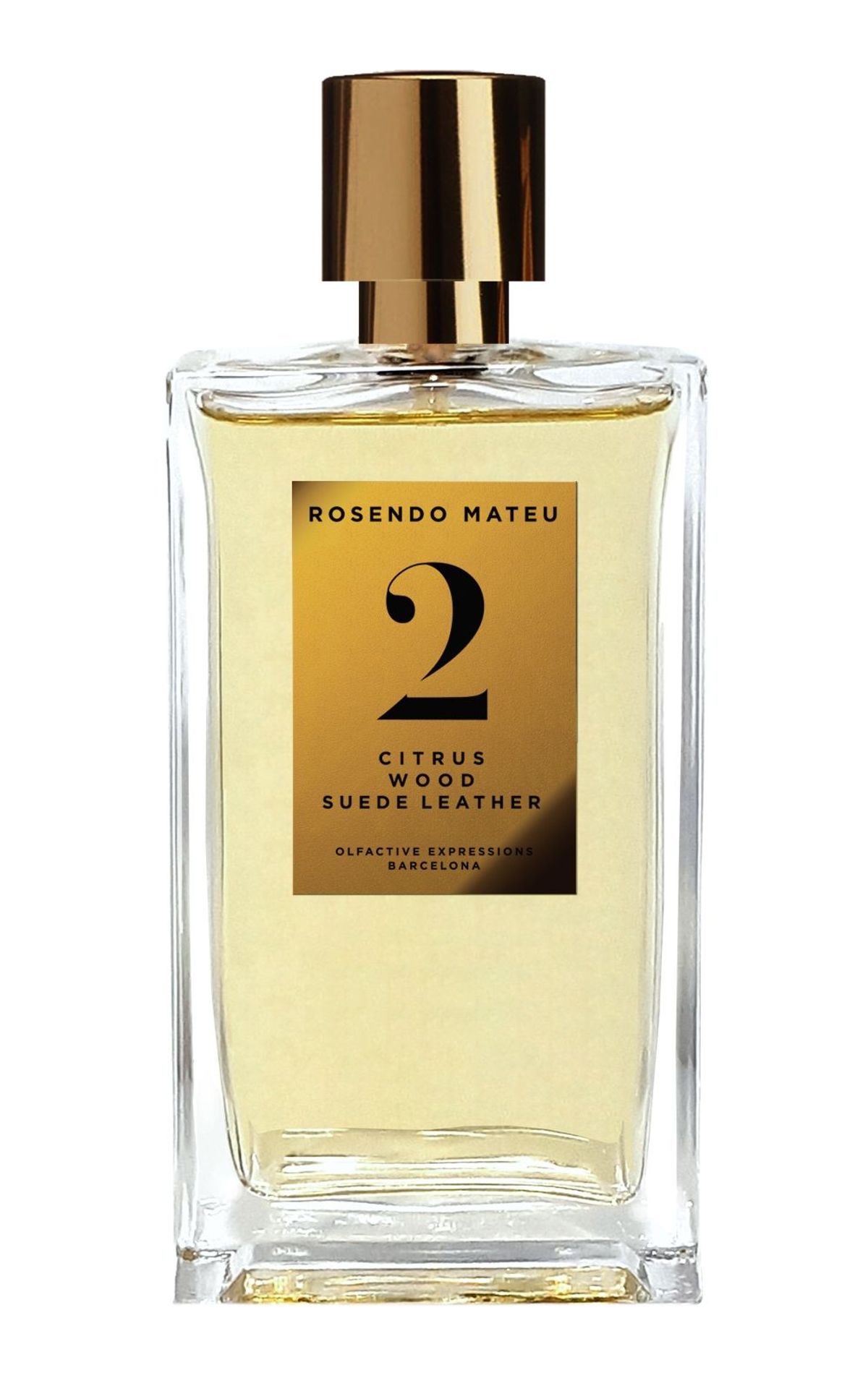 Rosendo Mateu Nº 2 Citrus, Wood, Suede Leather