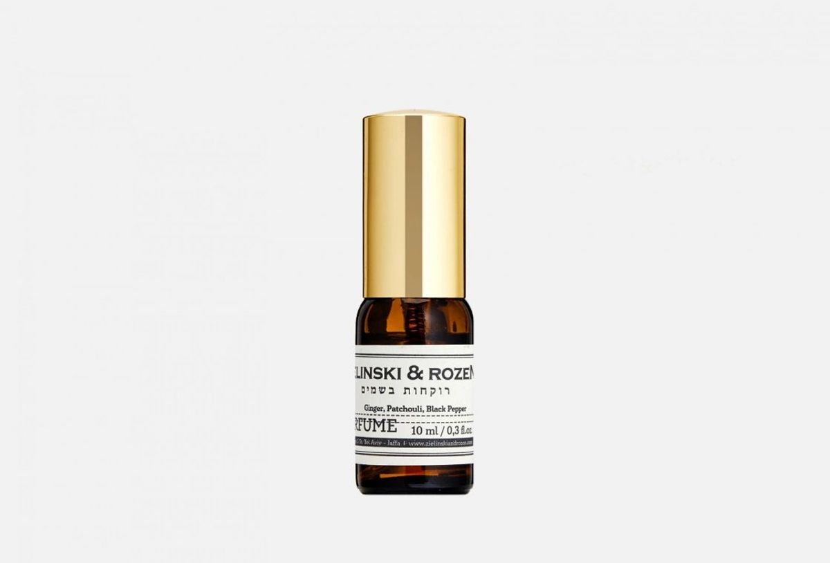 Ginger, patchouli, black pepper, aloysia