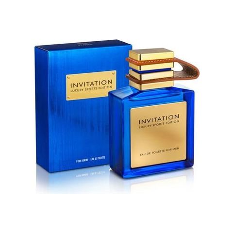 Invitation Blue