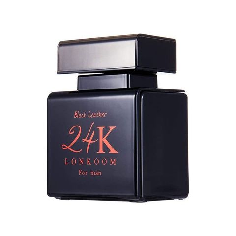 24K Black Leather
