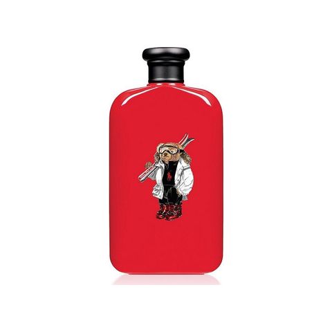 Holiday Bear Edition Polo Red