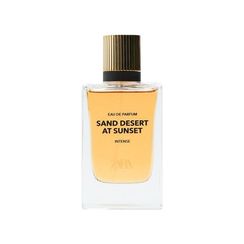 Sand Desert At Sunset Intense