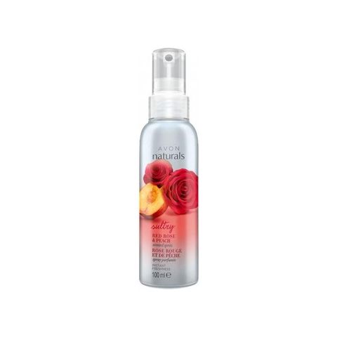 Sultry Red Rose & Peach