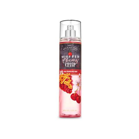 Sugared Cherry Crisp