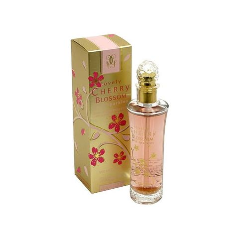 Lovely Cherry Blossom Gold Sparkles