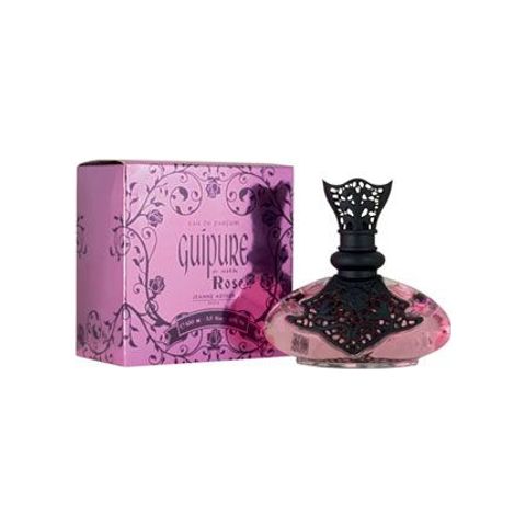 Guipure & Silk Rose