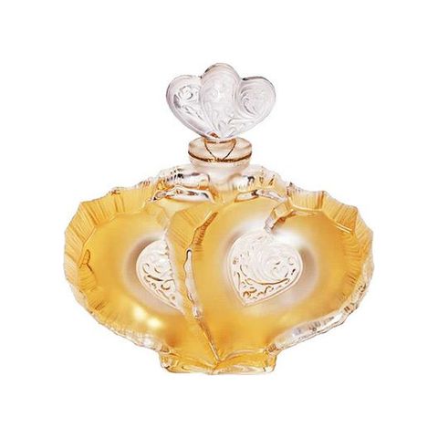 Lalique de Lalique Deux Coeurs Crystal Flacon
