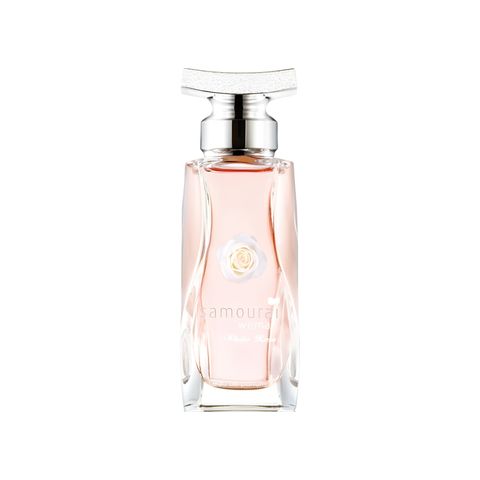 Samouraï Woman White Rose