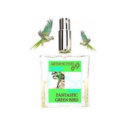 Fantastic Green Bird