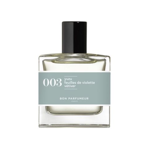 003 yuzu feuilles de violette, vétiver
