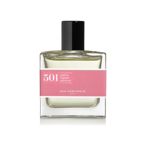 501 praline, licorice, patchouli