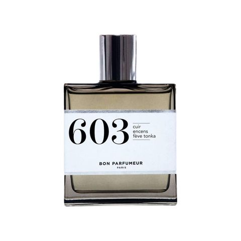 603 cuir, encens, fève tonka