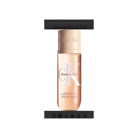 Sheer Peach Body Mist