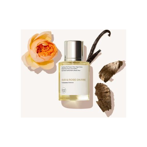 Oud & Rose on Fire