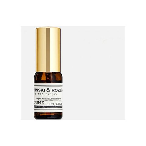 Ginger, patchouli, black pepper, aloysia